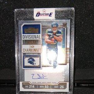 Zach Charbonnet Divisional Ticket Card